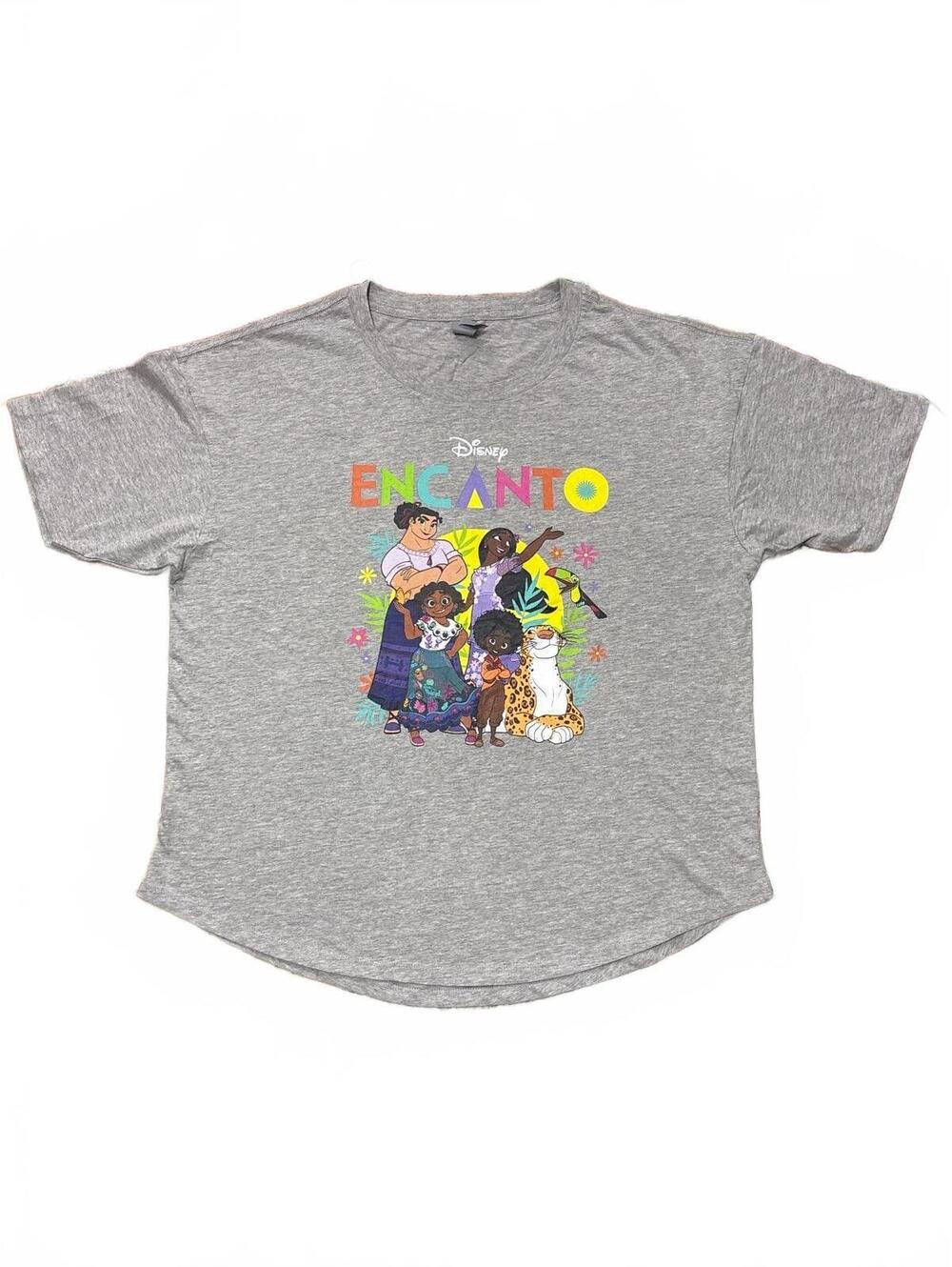 Disney Encanto Graphic T-Shirt XL Gray